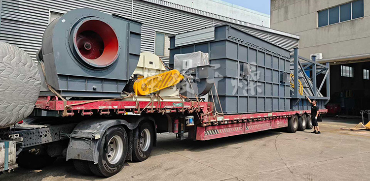 常州荣发干燥生产的闪蒸干燥整套生产线发货外蒙古！